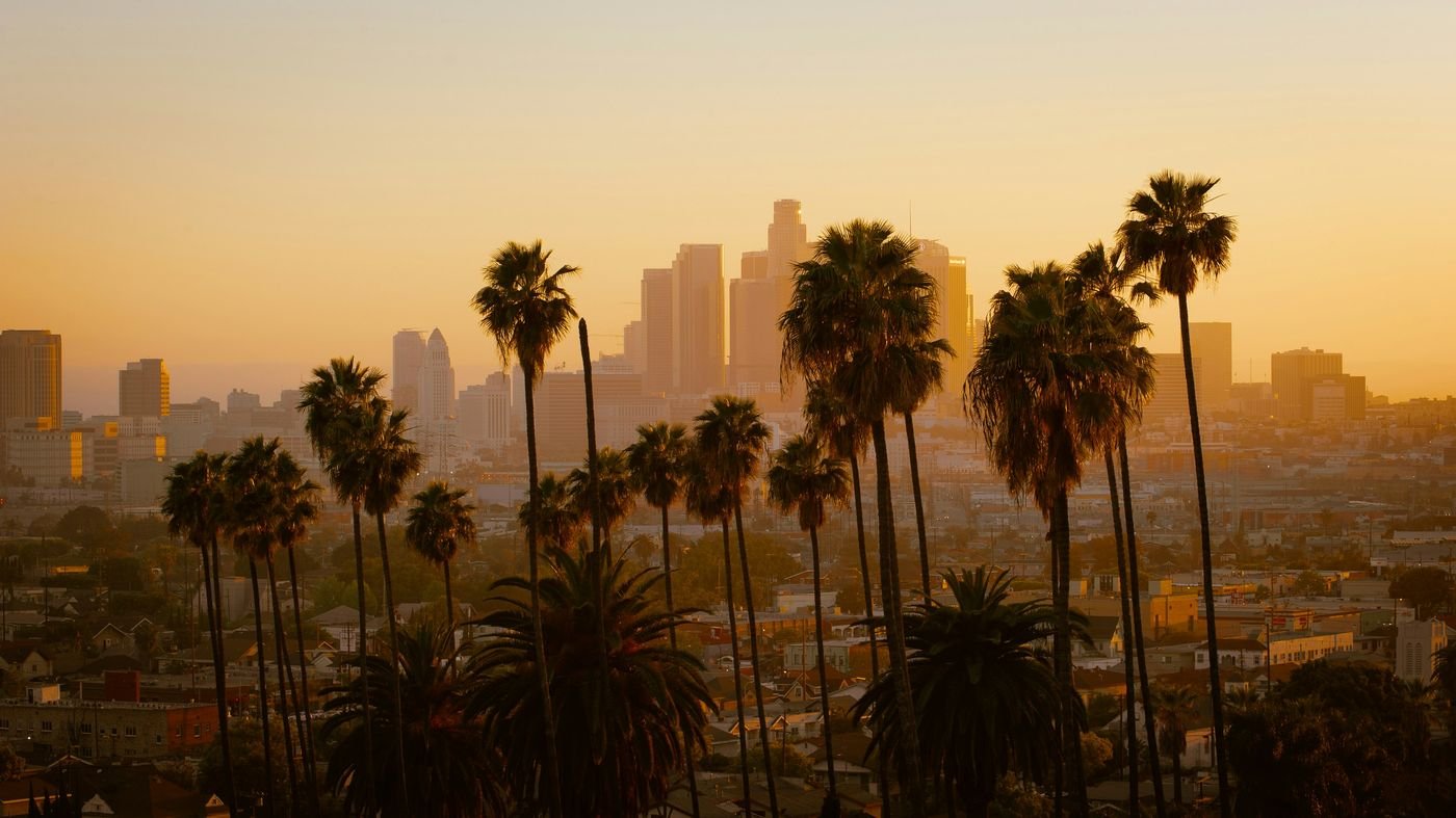 Los Angeles, California skyline — web design and development services